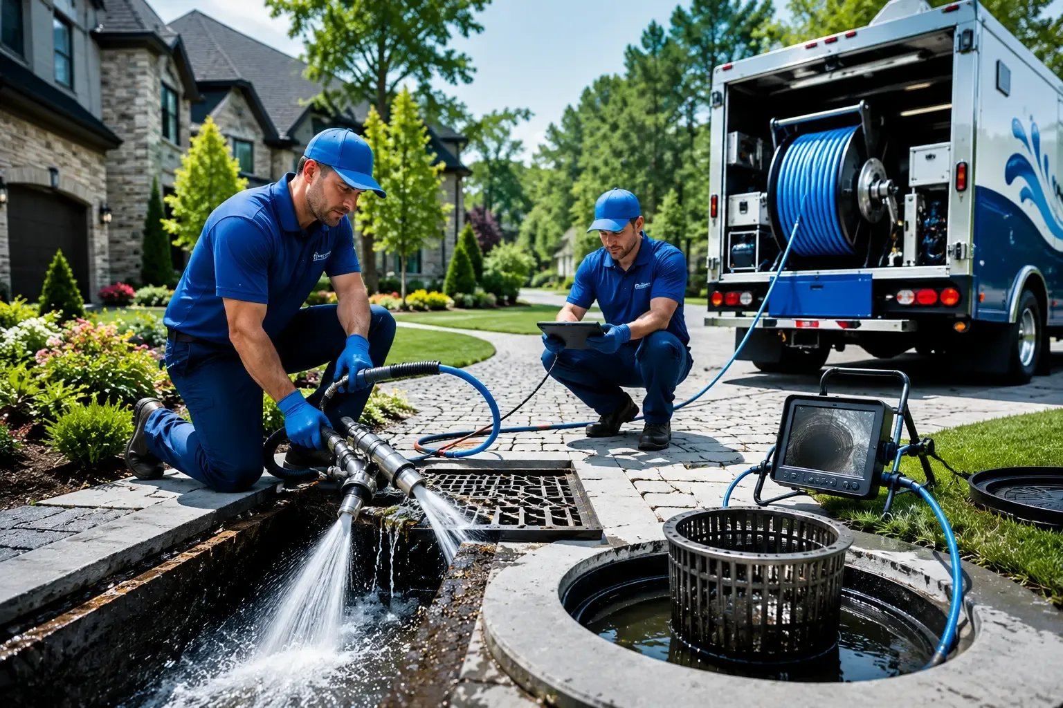 Local outdoor drain cleaning professionals in Saunderstown, RI